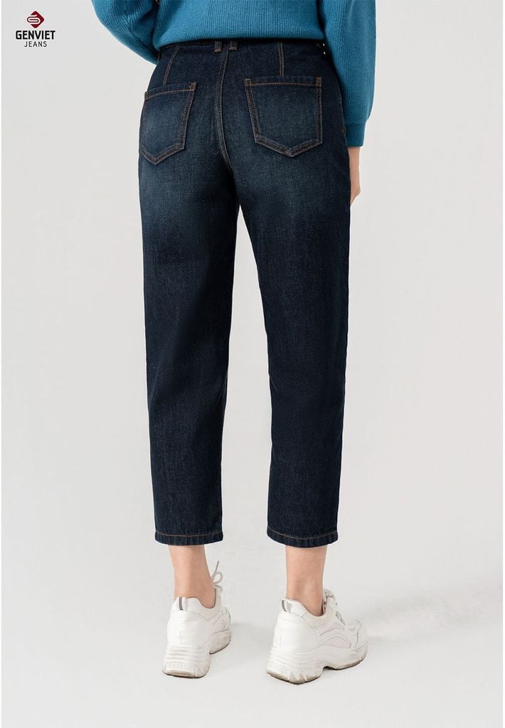 Quần Jeans Nữ Dáng Baggy TQ104J8147