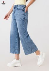 Quần Dài Nữ Jeans Suông Trẻ Trung TQ124J8620