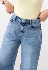 Quần Dài Nữ Jeans Suông Trẻ Trung TQ124J8620