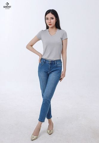 Quần Jeans Nữ Ôm Sát DQ107J8077