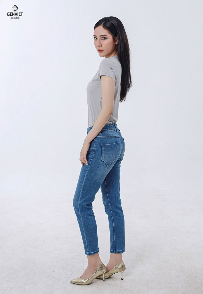 Quần Jeans Nữ Ôm Sát DQ107J8077
