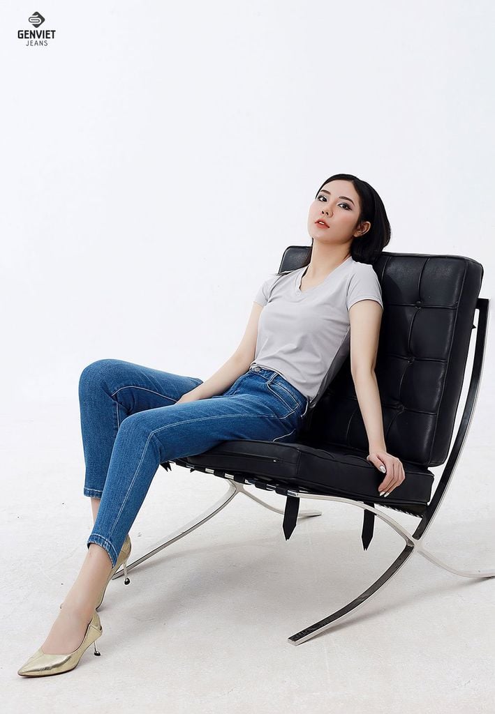 Quần Jeans Nữ Ôm Sát DQ107J8077