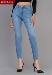  Quần Dài Nữ Jeans Col Cơ Bản DQ103J2300 