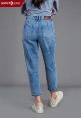 Quần Jeans Nữ Dáng Baggy TQ104J2299