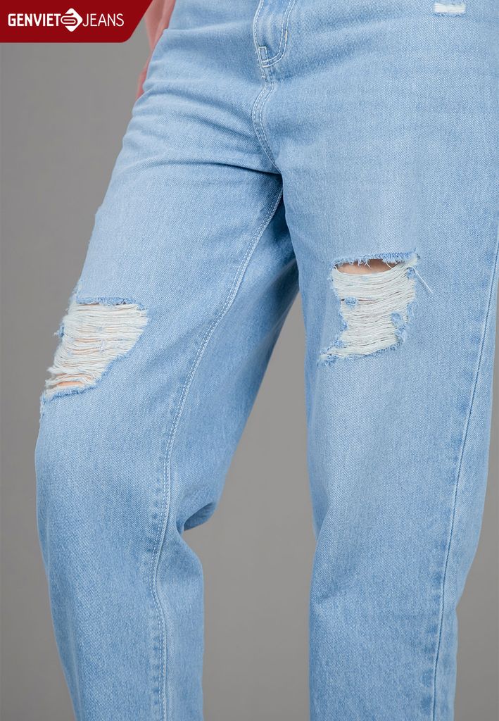 Quần Jeans Nữ Dáng Baggy TQ104J2299