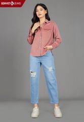 Quần Jeans Nữ Dáng Baggy TQ104J2299