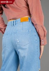 Quần Jeans Nữ Dáng Baggy TQ104J2299