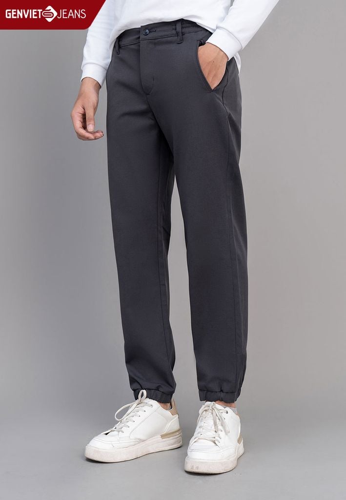 Quần Kaki Nam Dáng Jogger T1111K8050