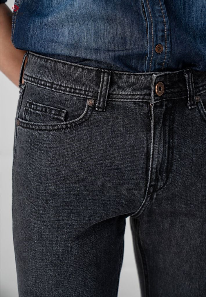 Quần Jeans Nam Ống Col Đứng D1108J8100