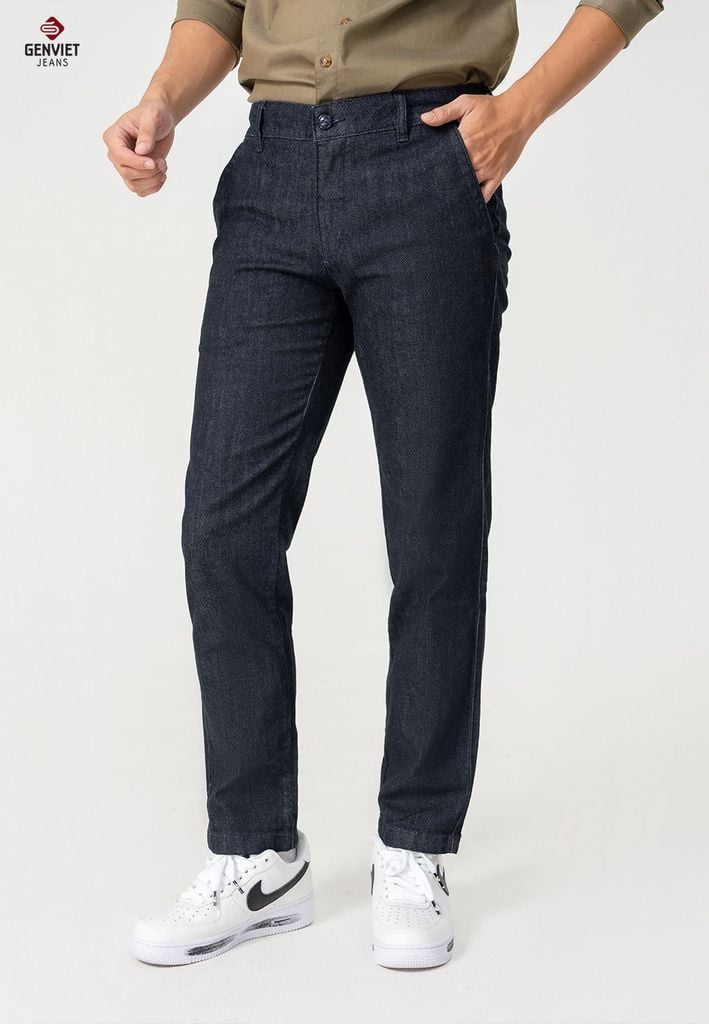 Quần Jeans Nam Túi Chéo D1106J8387