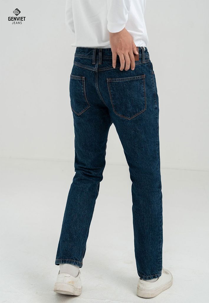 Quần Jeans Nam Ống Col Đứng D1108J8100