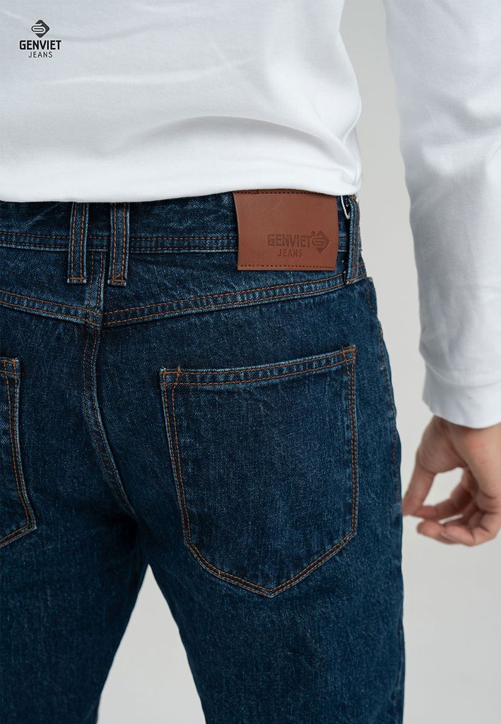 Quần Jeans Nam Ống Col Đứng D1108J8100