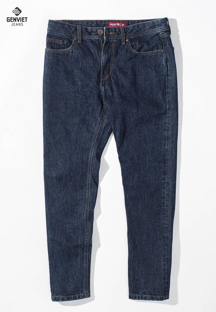 Quần Jeans Nam Ống Col Đứng D1108J8100