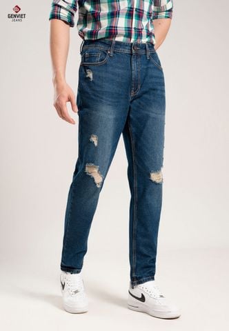 Quần Jeans Nam Dáng Col Thụng T1104J8289