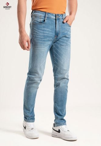 Quần Jeans Nam Ống Col Đứng T1108J8138