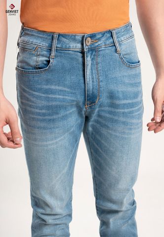 Quần Jeans Nam Ống Col Đứng T1108J8138