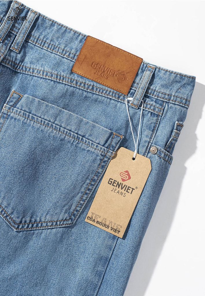 Quần Jeans Nam Ống Col Đứng D1108J8095