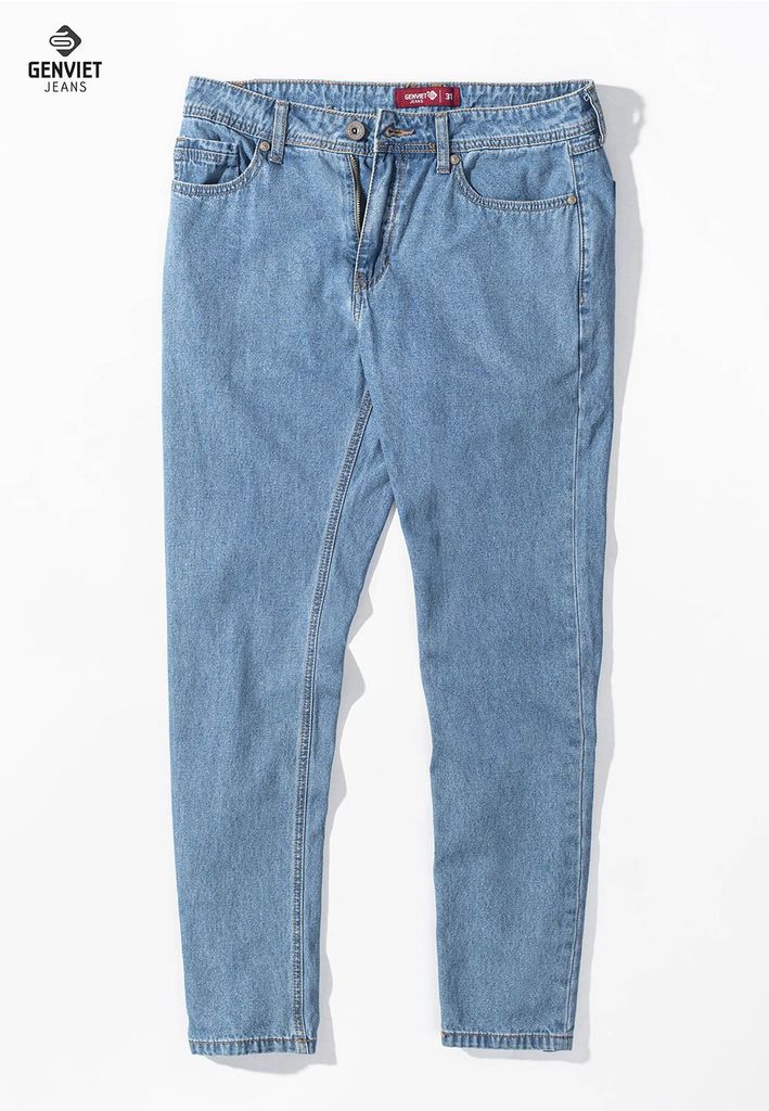 Quần Jeans Nam Ống Col Đứng D1108J8095