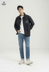 Quần Jeans Nam Ống Col Đứng T1108J8099