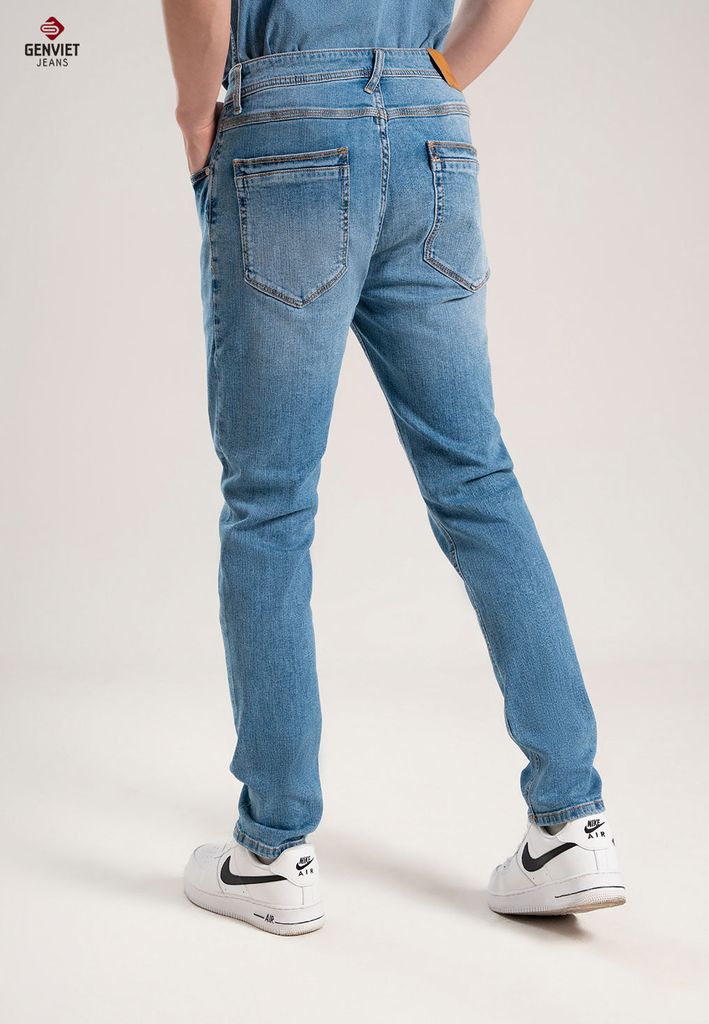 Quần Jeans Nam Ống Col Vừa T1103J8139