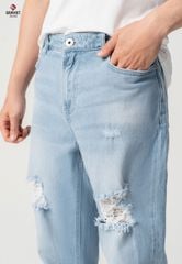 Quần Jeans Nam Dáng Col Thụng T1104J8517