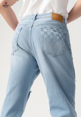 Quần Jeans Nam Dáng Col Thụng T1104J8517
