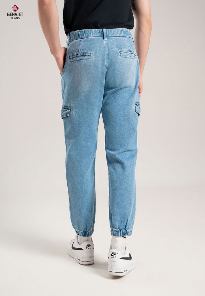 Quần Jeans Nam Dáng Jogger T1111J8143