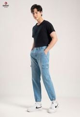 Quần Jeans Nam Dáng Jogger T1111J8143
