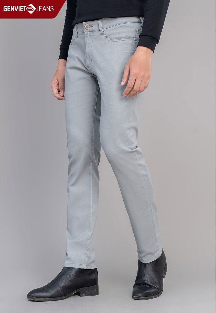 Quần Kaki Nam Ống Col Vừa D1103K2292