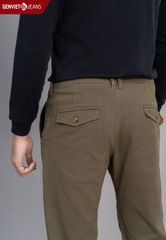 Quần Kaki Nam Ống Đứng