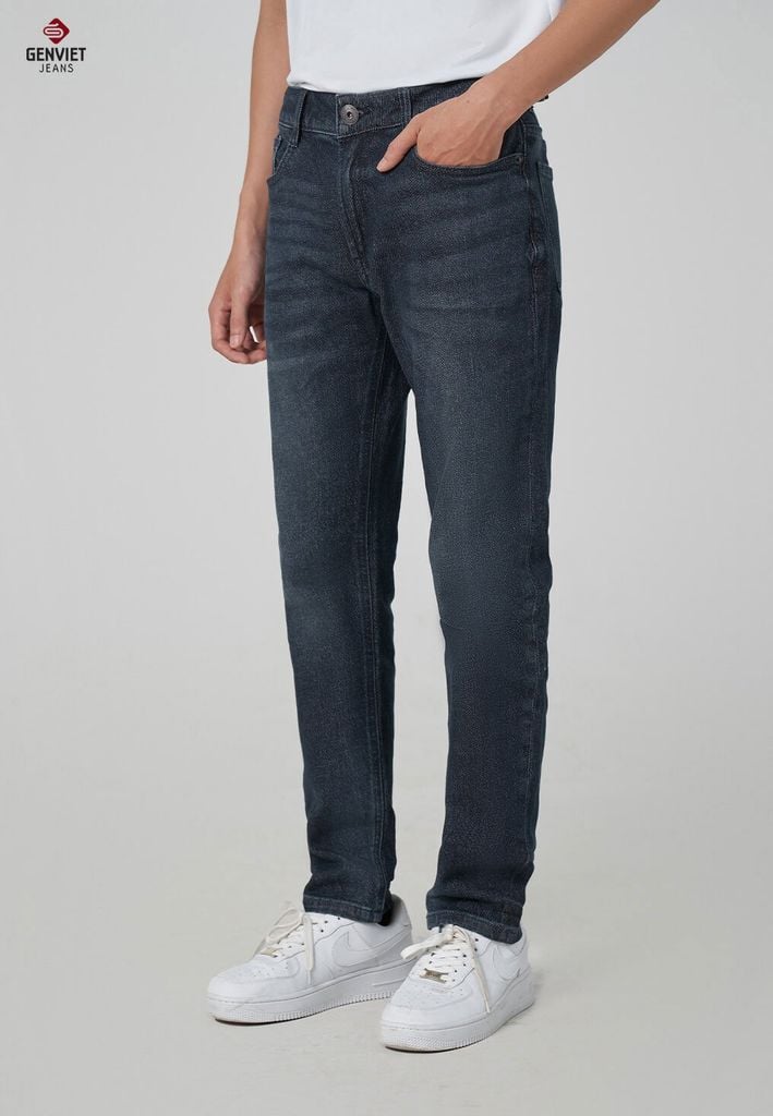 Quần Jeans Nam Ống Col Đứng T1108J8516