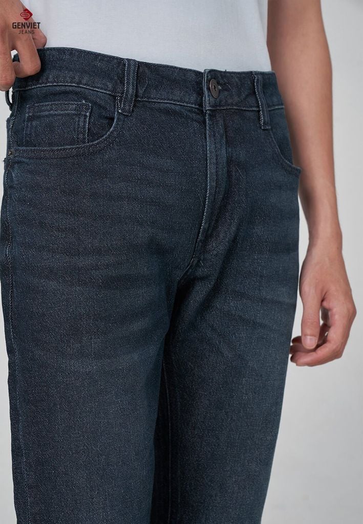 Quần Jeans Nam Ống Col Đứng T1108J8516