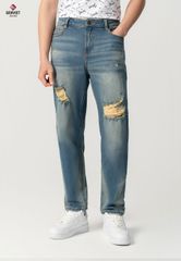 Quần Jeans Nam Dáng Col Thụng T1104J8517