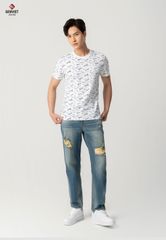 Quần Jeans Nam Dáng Col Thụng T1104J8517