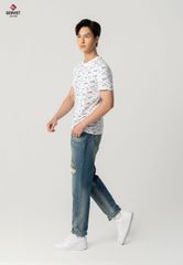 Quần Jeans Nam Dáng Col Thụng T1104J8517