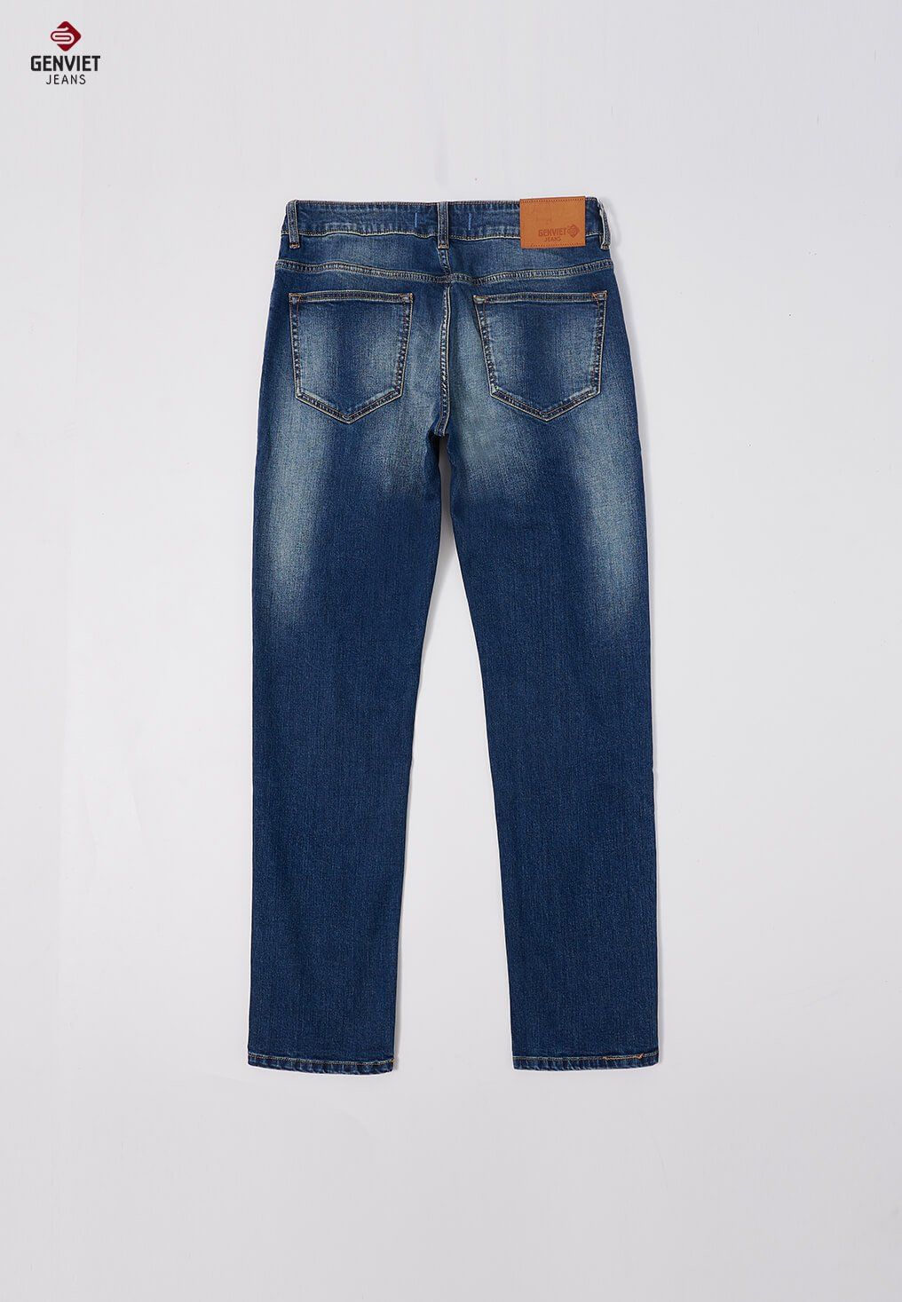  Quần Dài Nam Jeans Col Đứng Trẻ Trung T1108J8455 