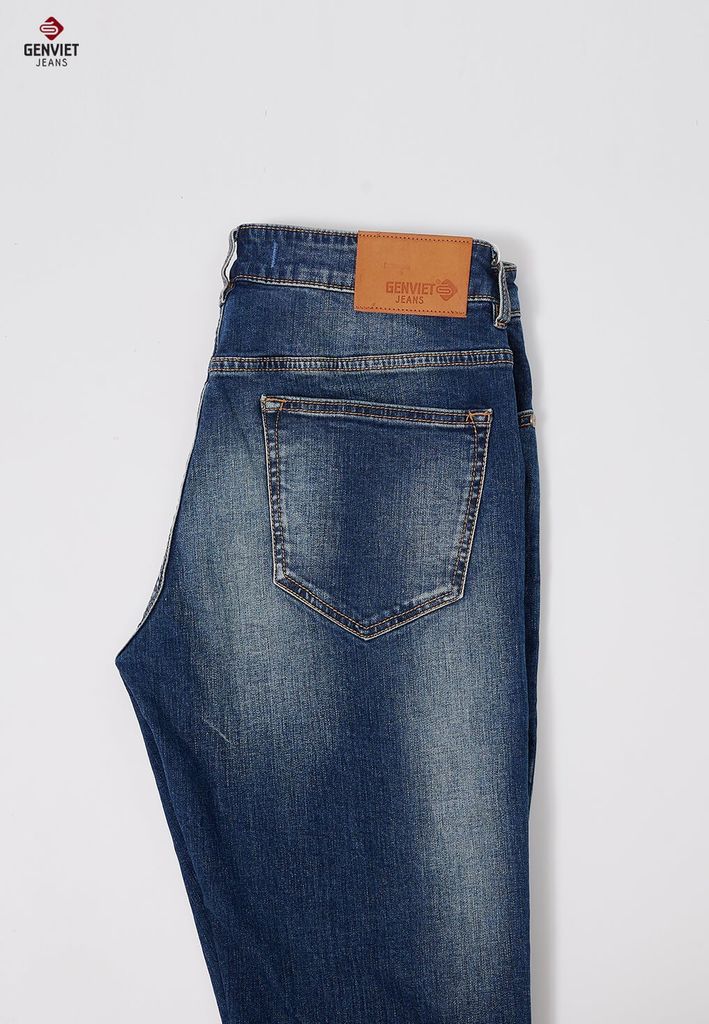 Quần Jeans Nam Ống Col Đứng T1108J8455