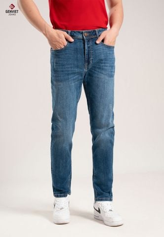 Quần Jeans Nam Ống Col Đứng T1108J8141