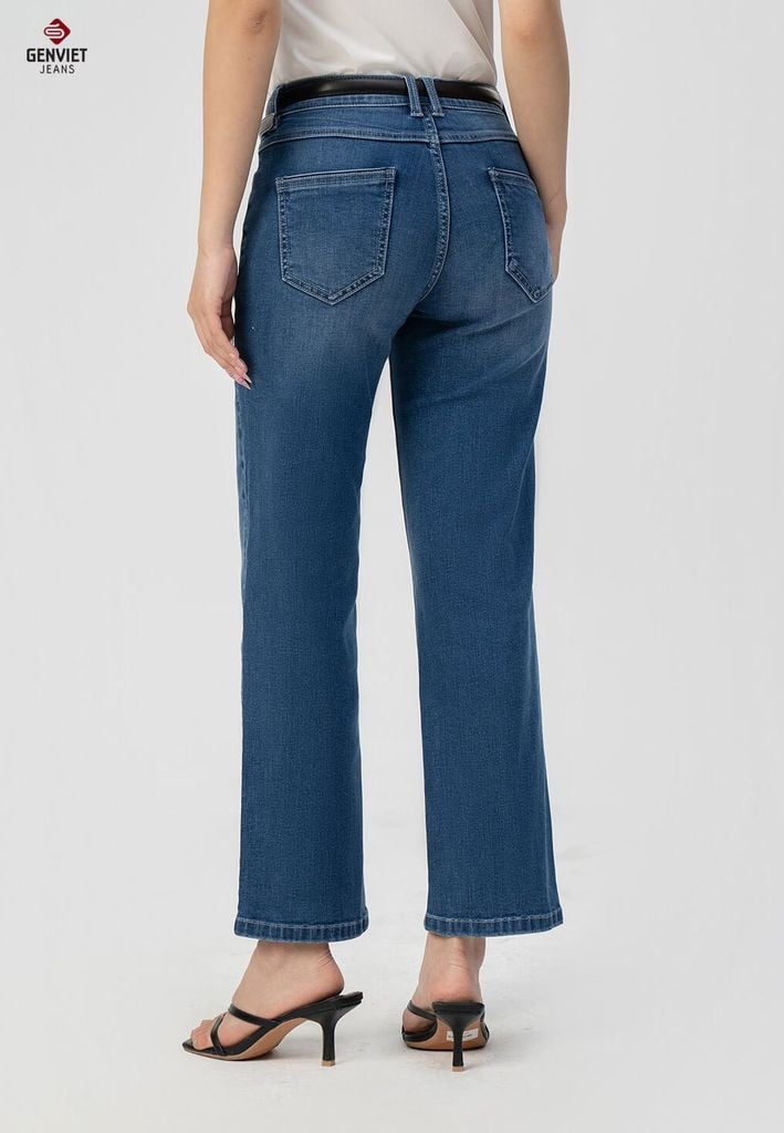Quần Jeans Nữ Ống Đứng DQ109J8521