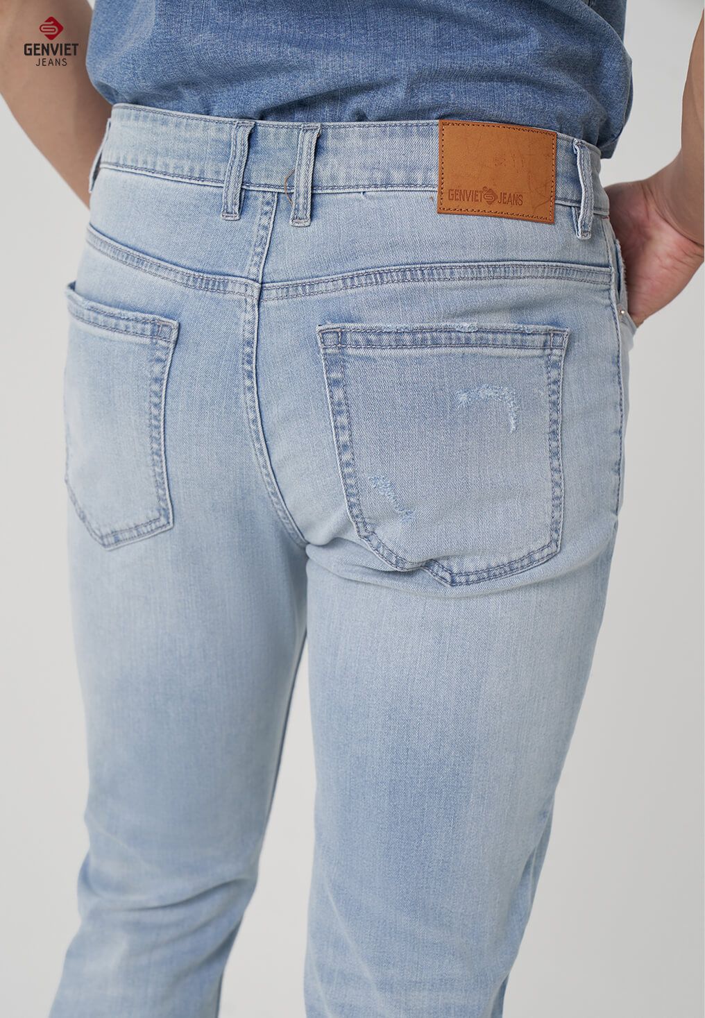  Quần Dài Nam Jeans Col Cơ Bản Thời Trang T1103J8514 