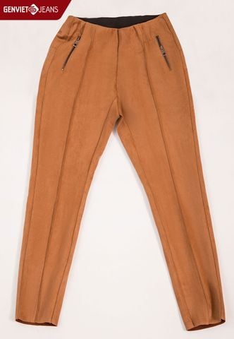 Quần Dài Nữ Da Lộn Ôm Sát DQ12001847