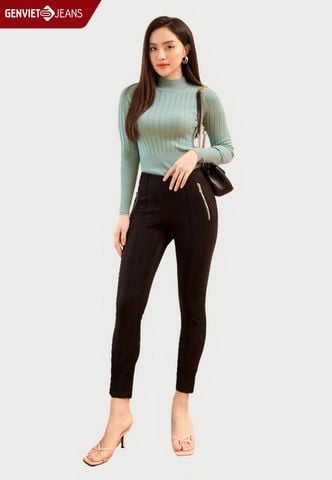 Quần Dài Nữ Da Lộn Ôm Sát DQ12001847