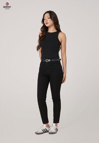 Quần Jeans Nữ Ống Col Vừa