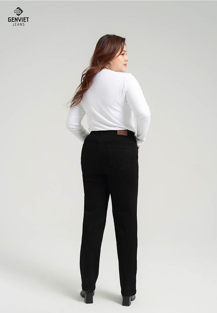 Quần Jeans Nữ Ống Đứng DQ109J8111