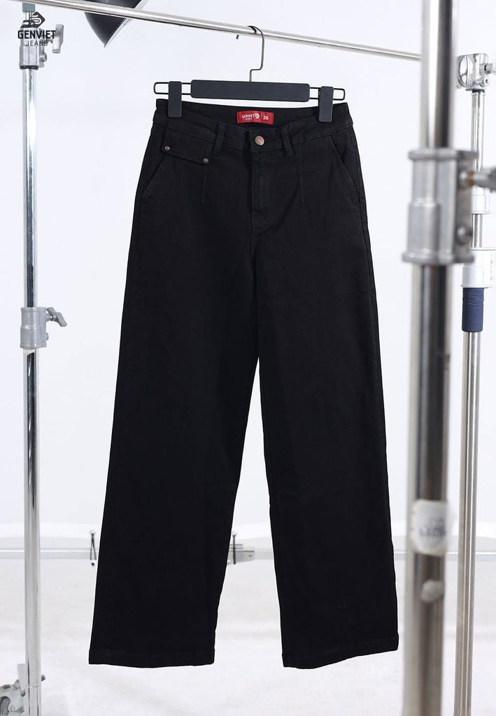 Quần Jeans Nữ Ống Suông TQ124J8154