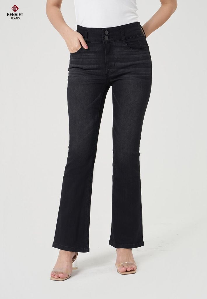 Quần Jeans Nữ Ống Vảy TQ110J8532