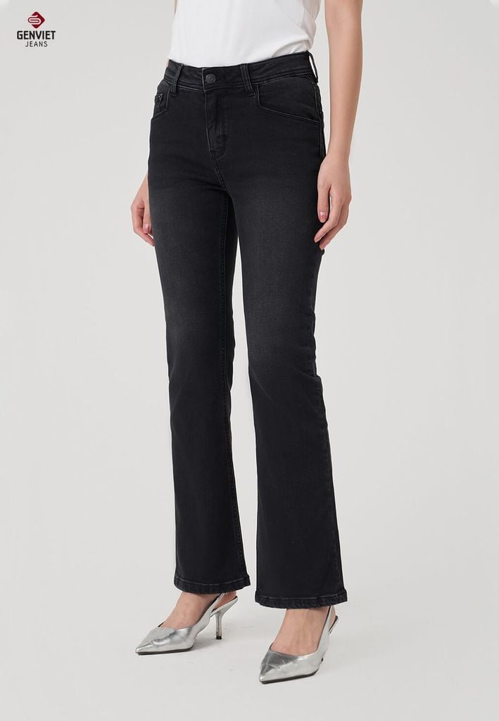 Quần Jeans Nữ Ống Vảy TQ110J8639