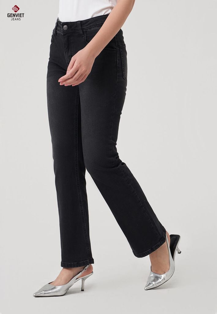Quần Jeans Nữ Ống Vảy TQ110J8639