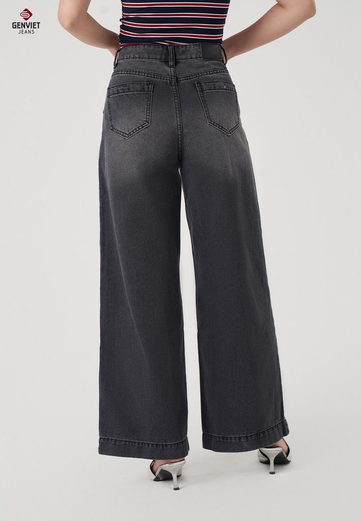 Quần Jeans Nữ Ống Suông XQ124J8530