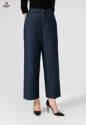 Quần Jeans Nữ Ống Suông TQ124J8163